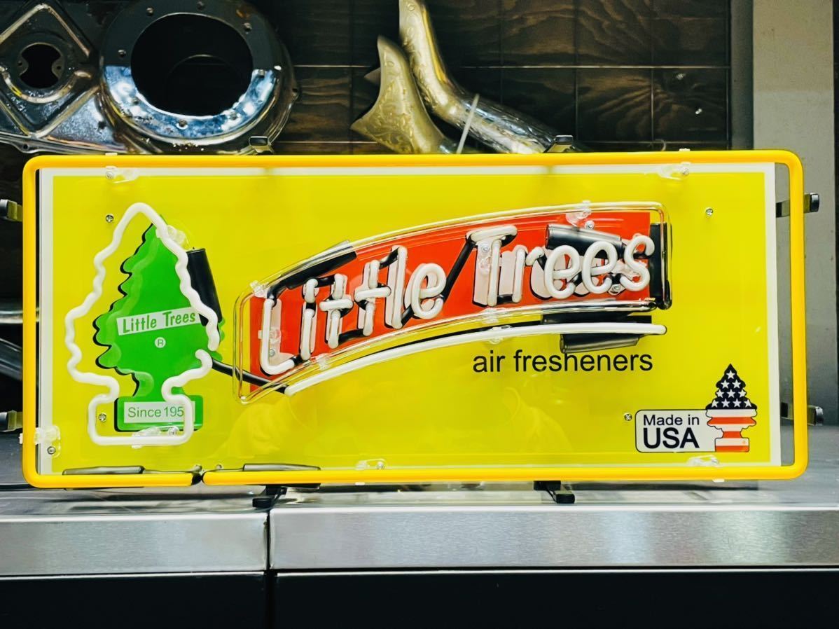 Little Trees リトルツリー ネオン 看板 USDM ローライダー 北米 US 高速有鉛 トラッキン ムーンアイズ ハイエース アメリカン雑貨 ハワイの画像7