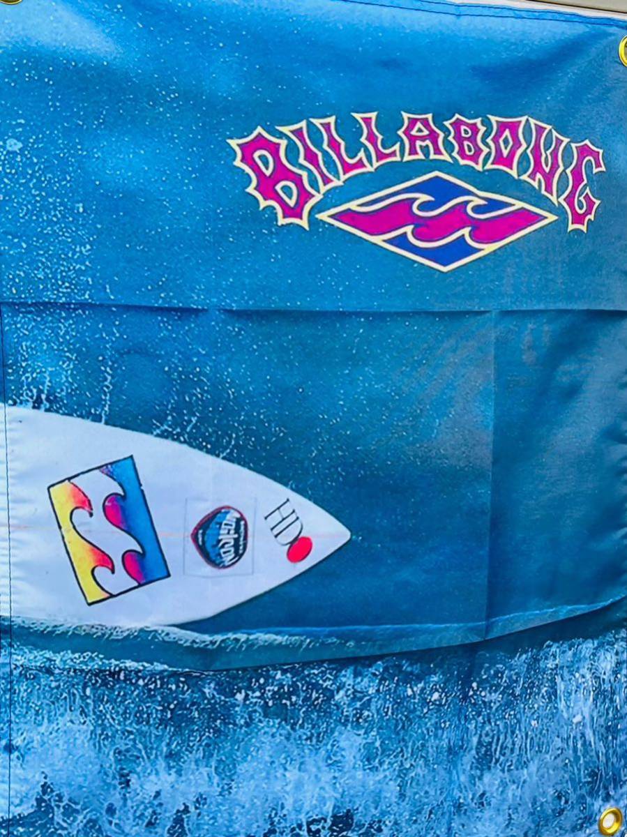 BILLABONG ビラボン ハワイ サーフィン バナー フラッグ カリフォルニア スケボー サップ ヨガ 女性 アート 雑貨 コレクション DIY BA95の画像2