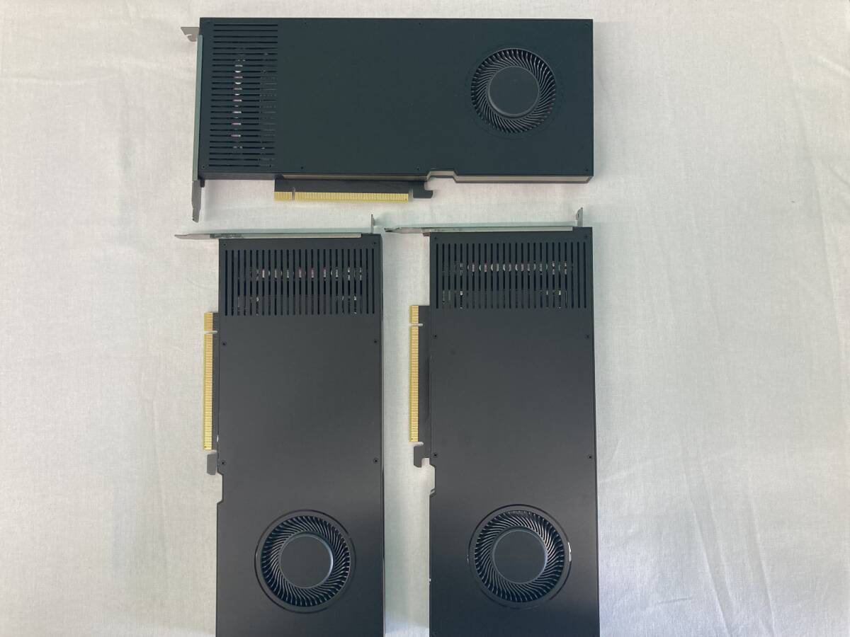 【動作確認済】NVIDIA NVRTXA4000 NVIDIA RTX A4000 グラフィックボード (PCIExp 16GB) 3個（管理：GB144006）の画像1