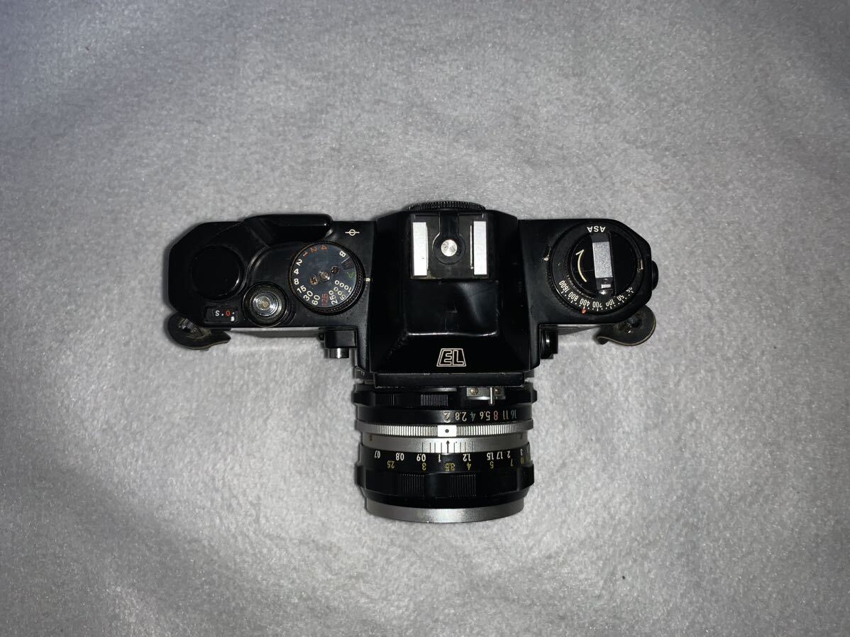 Nikon Nikomat EL オートシャッター確認済ニコン フィルムカメラ 一眼レフフィルムカメラ ブラックボディ 50mm f2 レンズ　おまけ_画像4