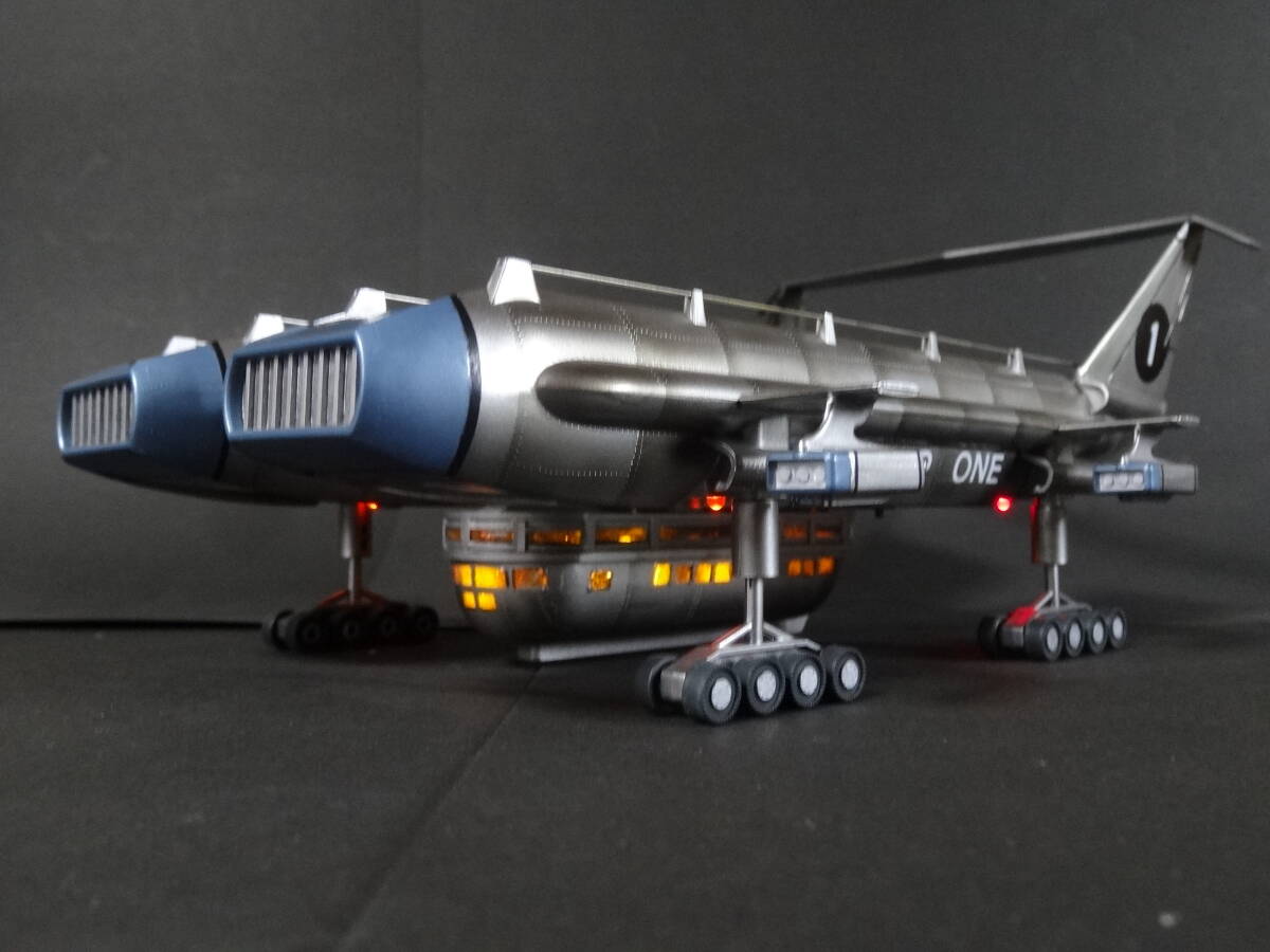 スカイシップ1 1/350モデル自作完成品 - サンダーバード スカイシップ1 1/350モデル自作完成品 - サンダーバード
