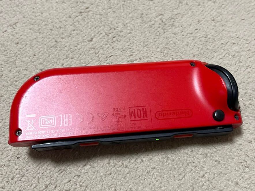 ジョイコン レッド 赤 右 ＋ Joy-Con (R) Nintendo Switch コントローラー ニンテンドースイッチ ストラップ付きの画像4