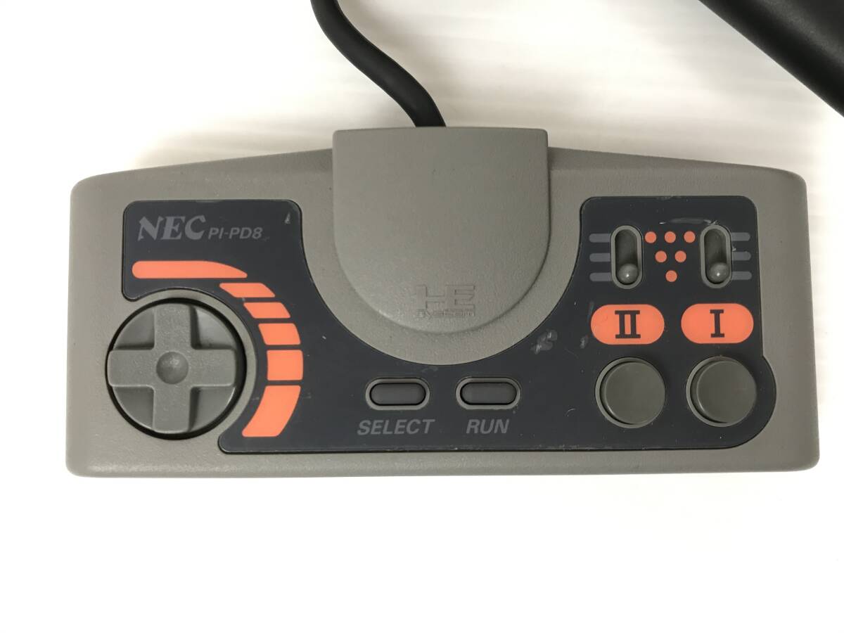 NEC PCエンジン ターボパッド グレー PI-PD8 ゲーム コントローラー の画像2