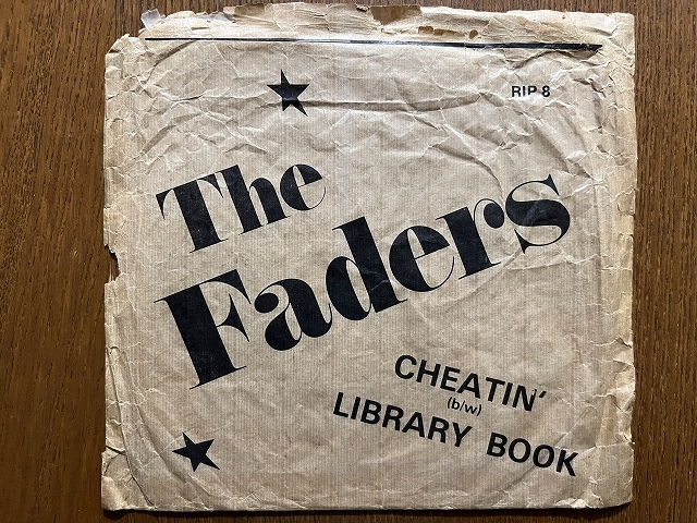  audition possible The Faders - Cheatin\' /Library Book orig 7\'[70\'s punk/power pop/new wave punk heaven country ]N.Ireland original record 