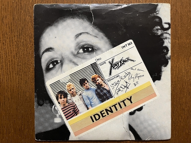 試聴可 X-Ray Spex - Identity orig 7'【70's punk/power pop/new wave パンク天国】UKオリジナル盤_画像1