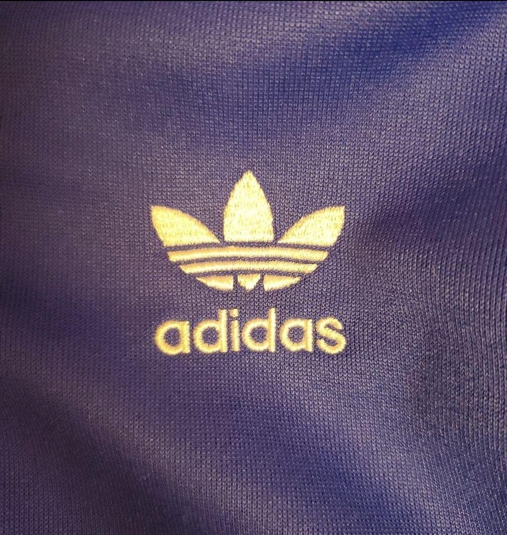 アディダス フランス代表 FIFA ジャージ トラックジャケット 刺繍ロゴ 古着  マルチカラー adidas