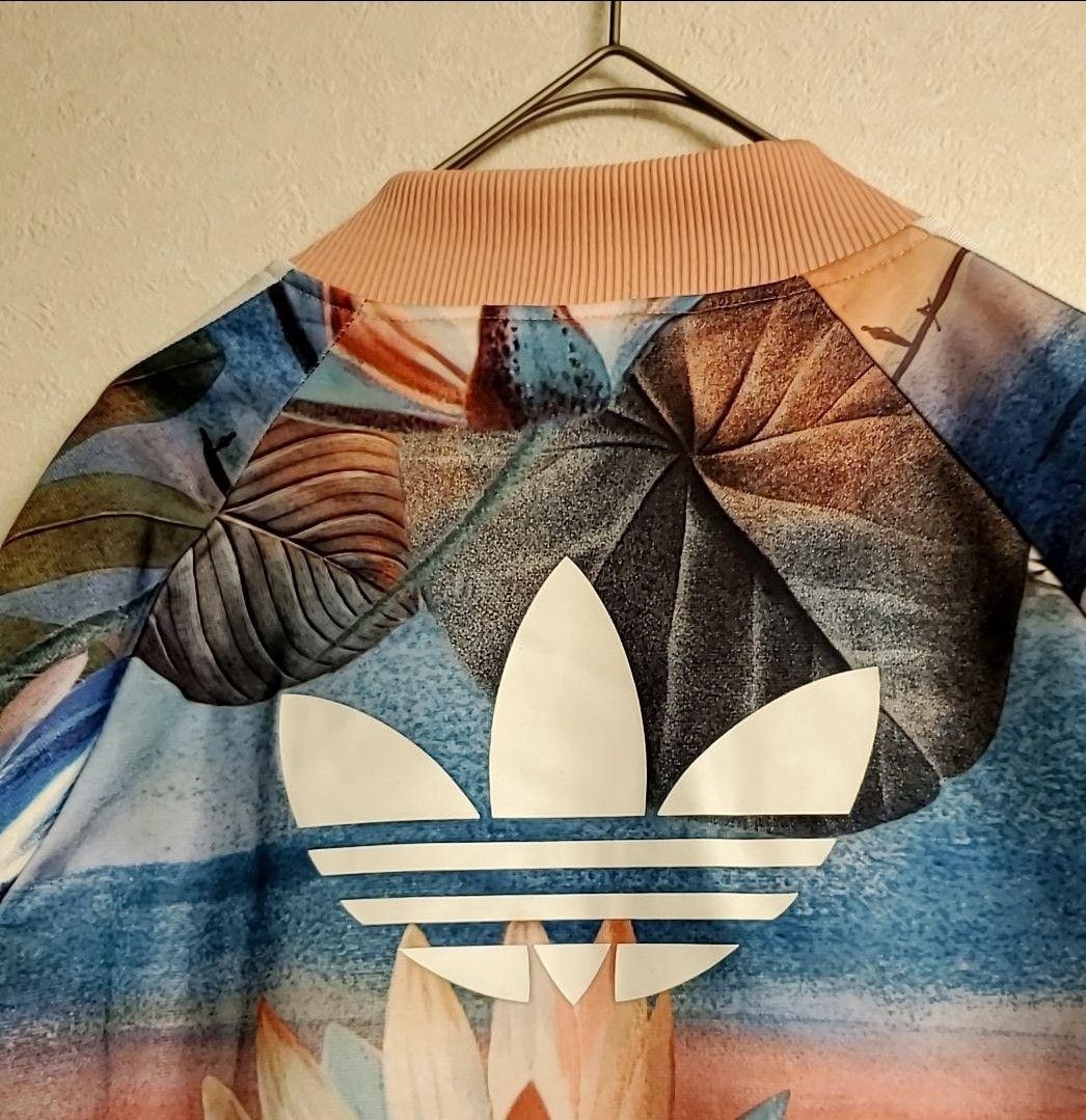 adidas x The Farm Company トラックジャケット ボタニカル柄 XS adidas x The Farm Company トラックジャケット ボタニカル柄 XS