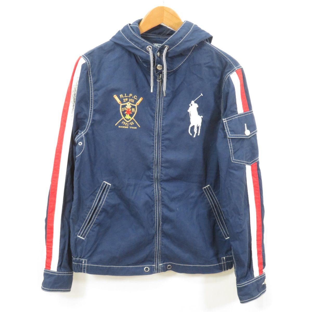 POLO RALPH LAUREN ビッグポニー エンブレム パーカー ジャケット sizeS/ラルフローレン　0402_画像1