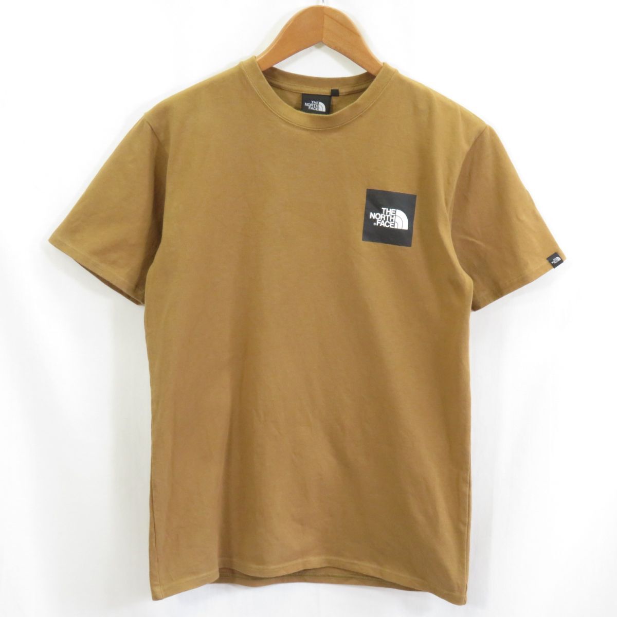 THE NORTH FACE ショートスリーブ スクエアロゴ Tシャツ sizeM/ノースフェイス 　0405_画像1