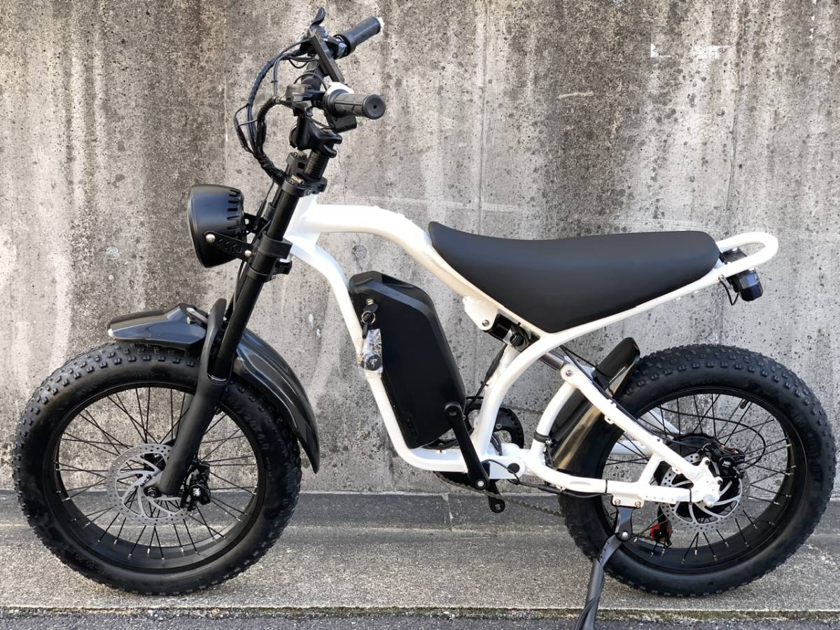 1 jpy new car!9 mode electric bike! smart key! oil pressure brake! street riding super recommended!