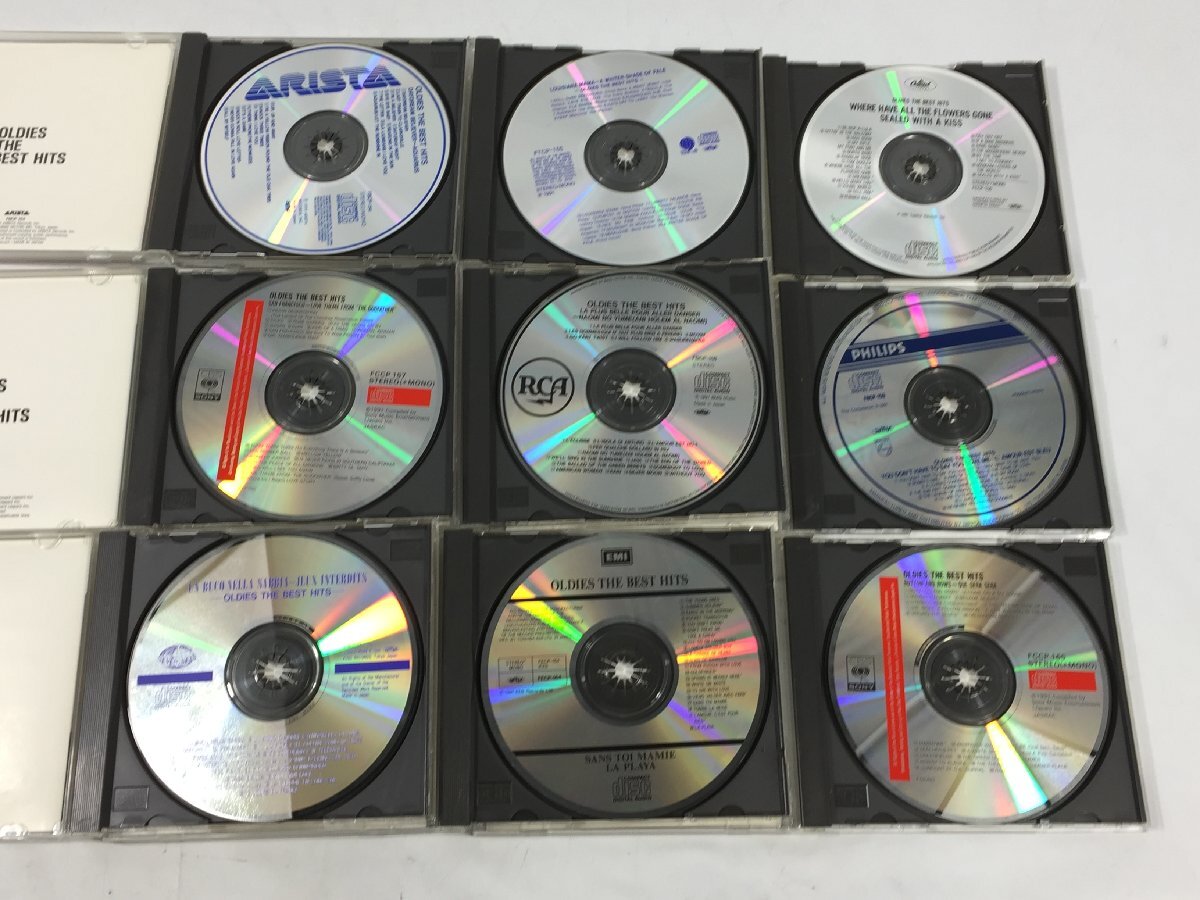 CD  OLDIE THE BEST HITS  オールディーズ・ザ・ベスト・ヒッツ  9枚  まとめ売り  現状品  OS4.018 /05の画像3