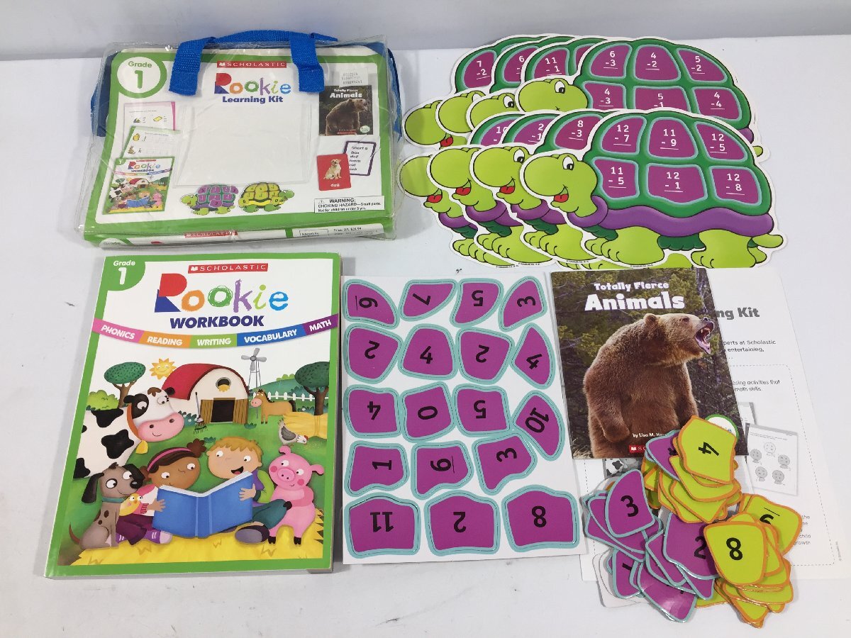 SCHOLASTIC  Rookie Learning Kit  Grade 1・2  英語  教材  現状品  BO4.015 /05の画像2