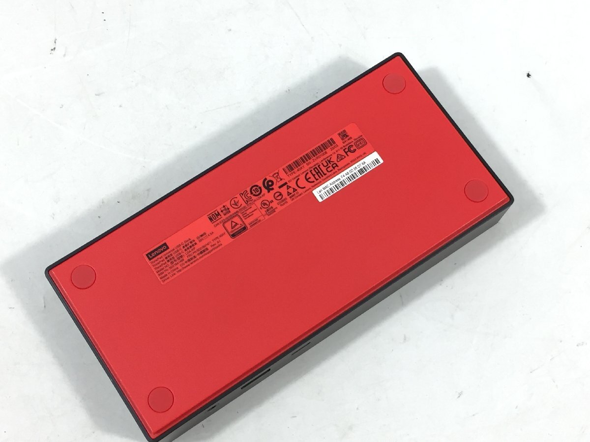 lenovo レノボ ThinkPad USB-C Dock LDA-KP 本体のみ 現状品 CJ5.003 /06の画像4