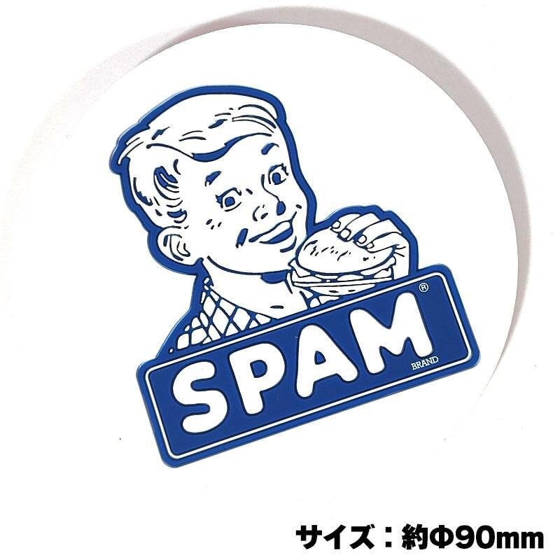 コースター SPAM ラバー おしゃれ スパム 企業キャラクター 可愛い アメリカン雑貨 レトロ アンティーク グラスマット カフェ バー_画像2