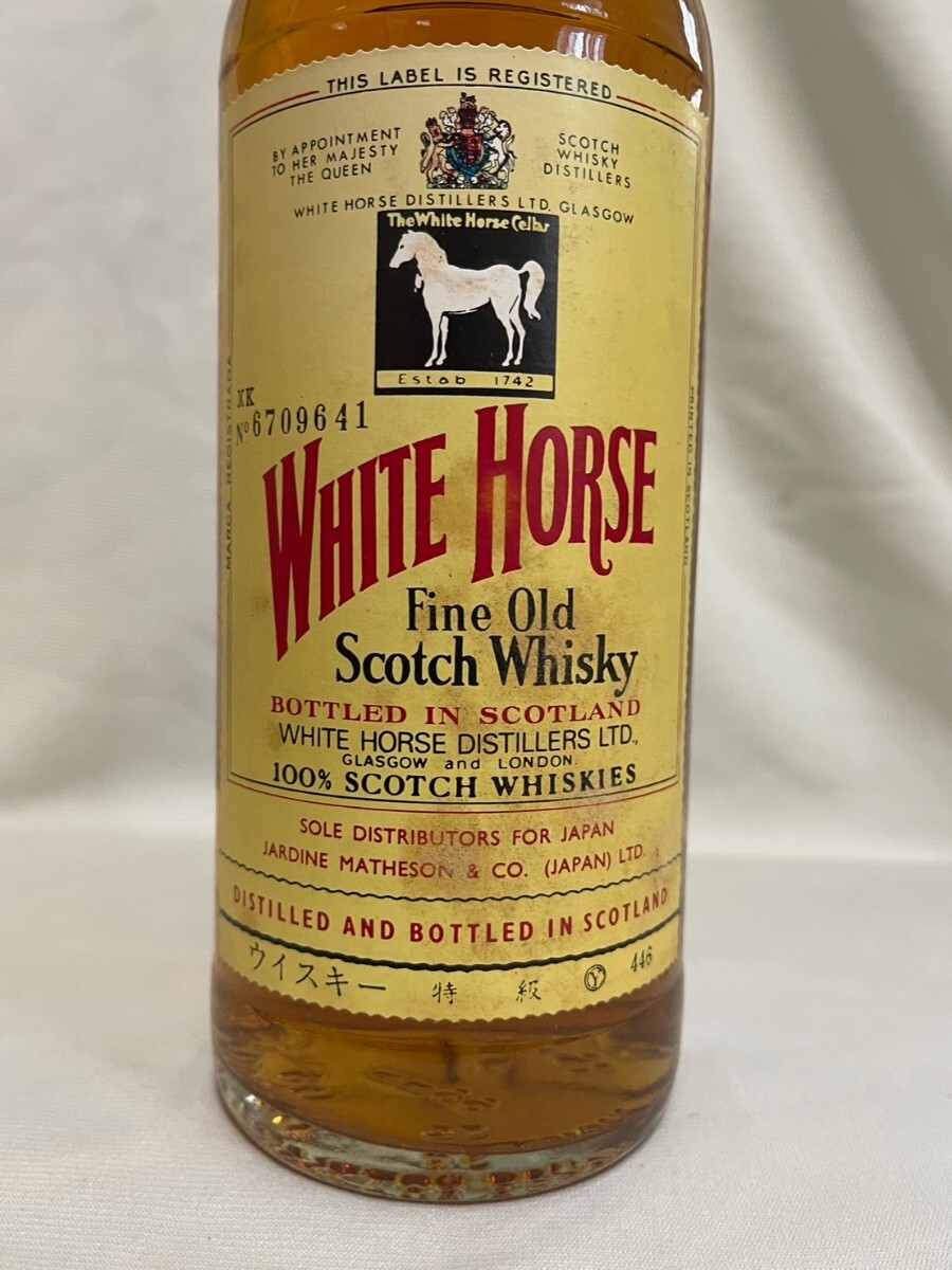 特級 ホワイトホース 750ml 未開栓 WHITE HORSE ウイスキーの画像2