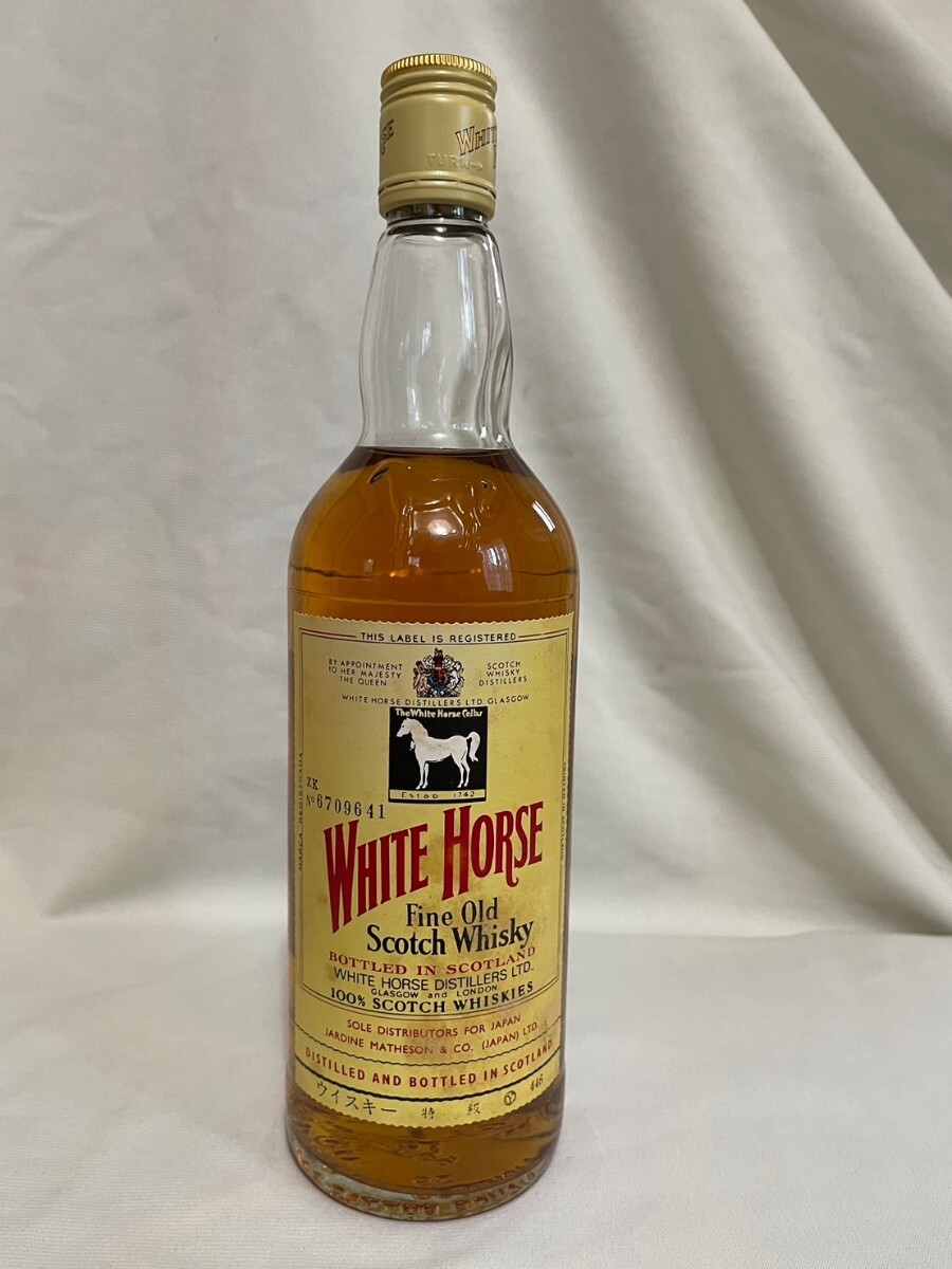 特級 ホワイトホース 750ml 未開栓 WHITE HORSE ウイスキーの画像1