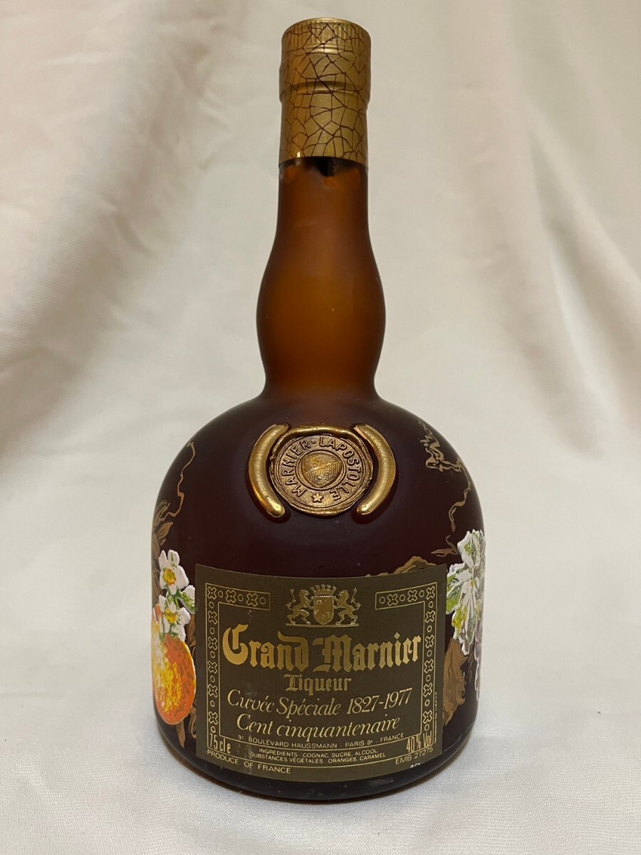  gran Marni ekyube special 150 anniversary bottle 750ml not yet . plug GRAND MARNIER CUVEE SPECIAL liqueur # whisky 