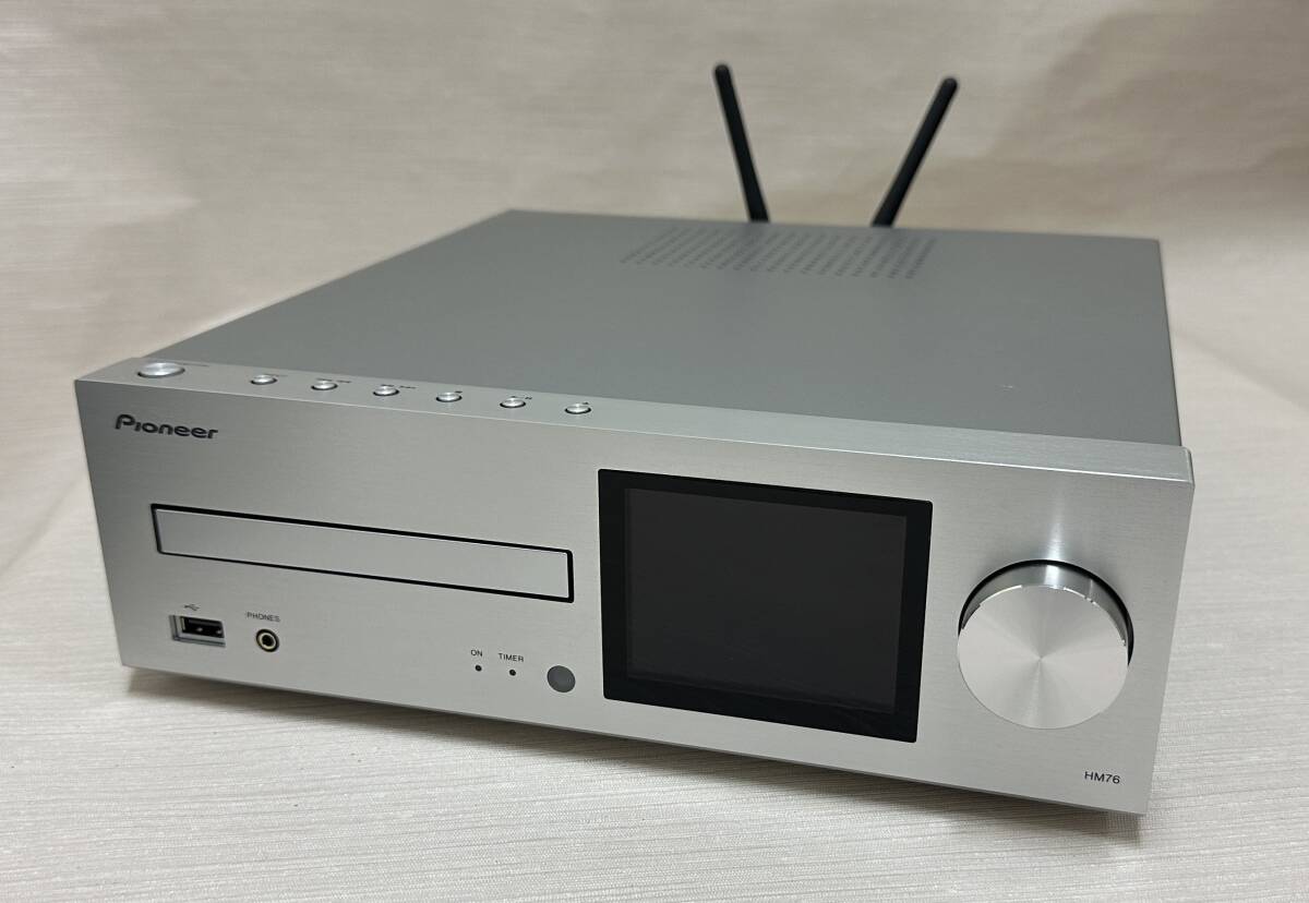 【美品】送料無料 ハイレゾ対応 Pioneer NETWORK CD RECEIVER SYSTEM X-HM76の画像2