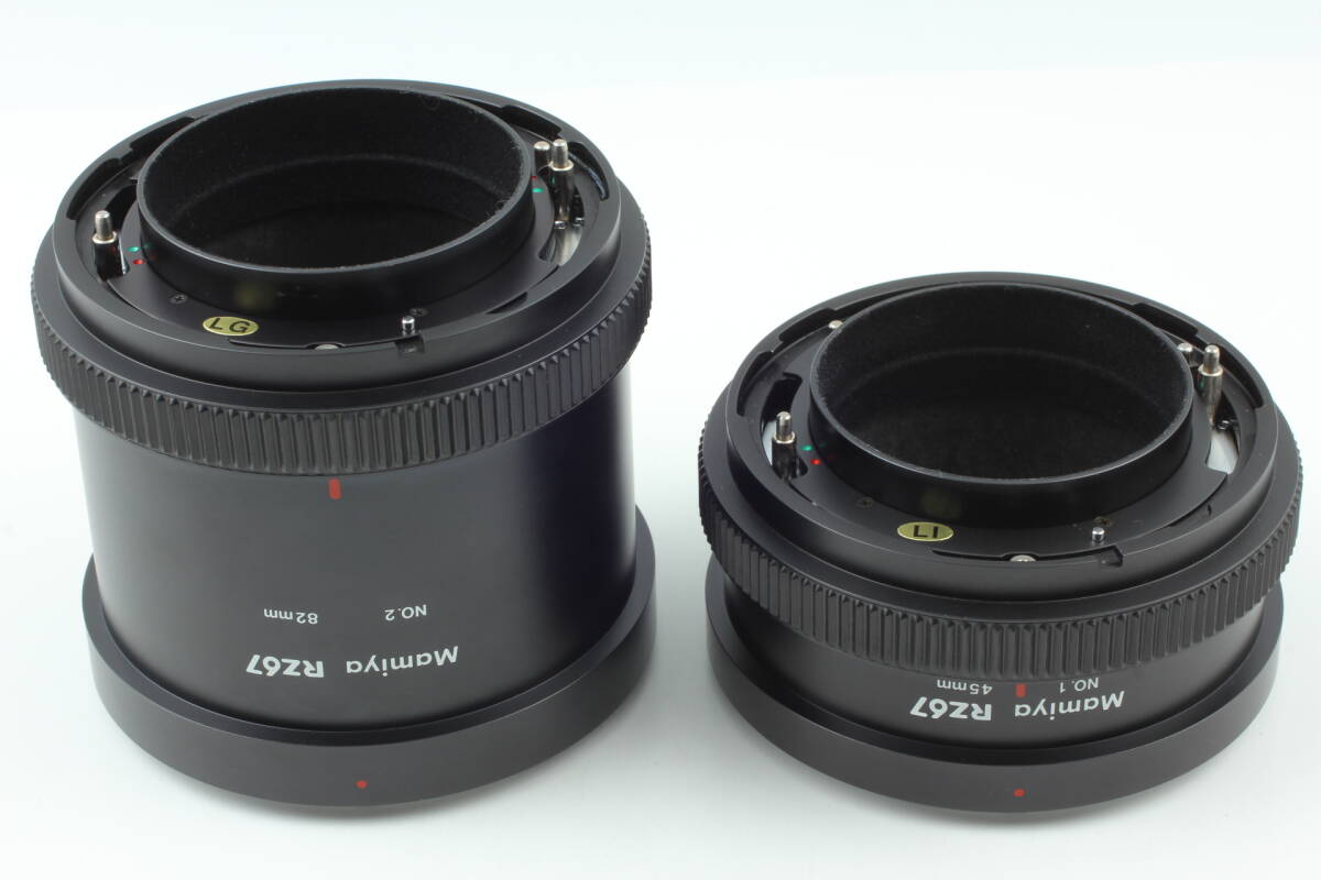 Mamiya Auto Extension Tube No.1 45mm & No.2 82mm for RZ67の画像3