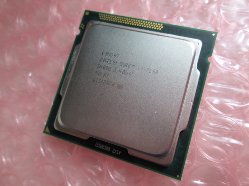 【中古CPU】intel CORE i7 2600 SR00B LGA1155 第2世代 Sandy Bridge 動作確認済 _画像1