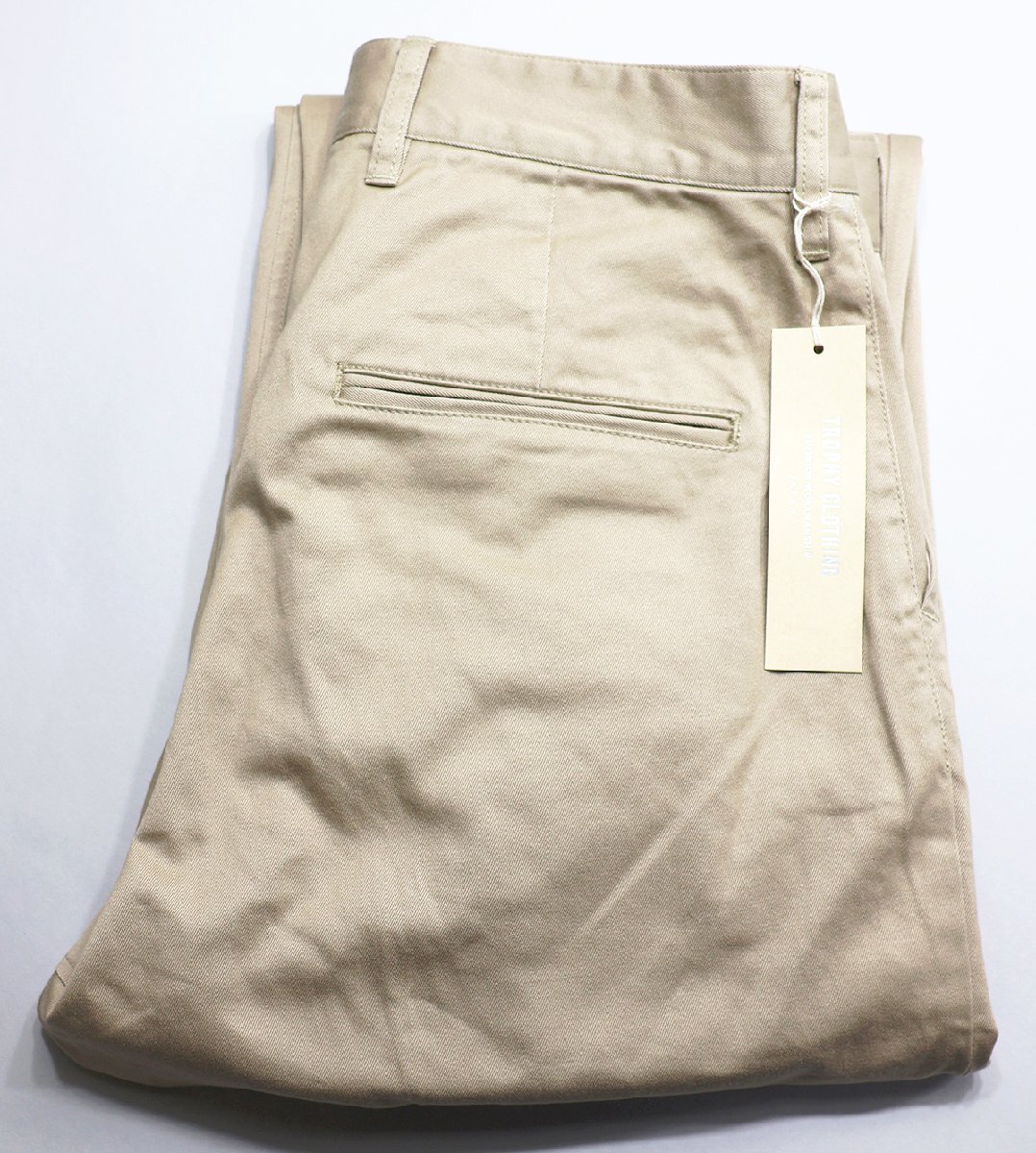 TROPHY CLOTHING (トロフィークロージング) 40 Civilian Trousers / 40シビリアントラウザー TR-CP01 極美品 サンドベージュ w34 / チノの画像1