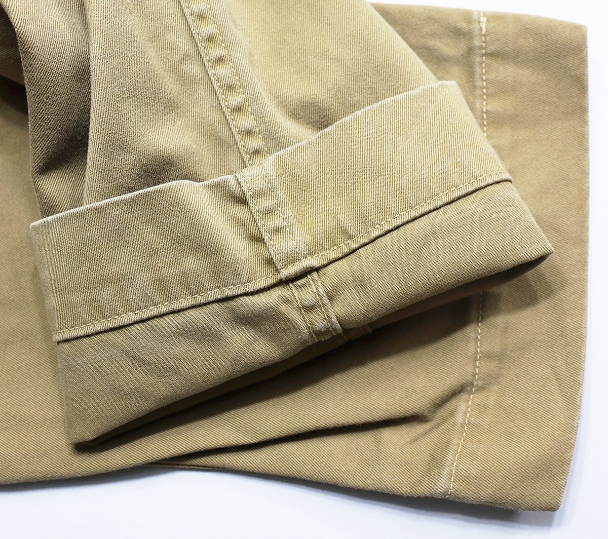 Workers K&T H MFG Co (ワーカーズ) Officer Trousers Slim Fit Type 2 / オフィサートラウザー スリム タイプ2 USMC KHAKI w30の画像7