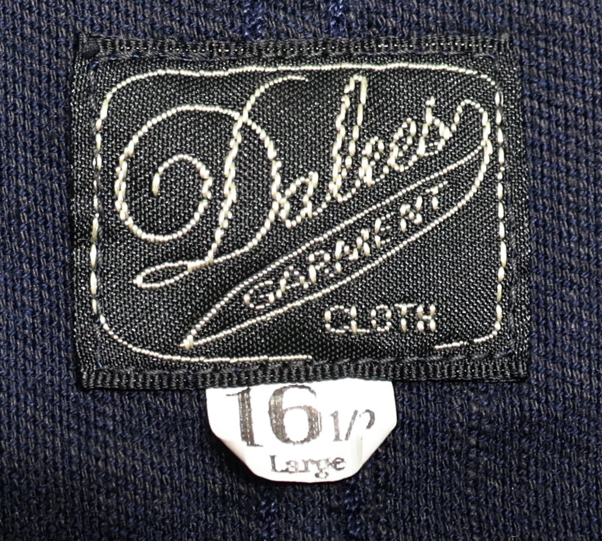 DALEE'S&Co (ダリーズアンドコー) Jelico...20s Jelico shirt / ジェルトクロス ワークシャツ 美品 size 16.5(L) / デラックスウエアの画像6