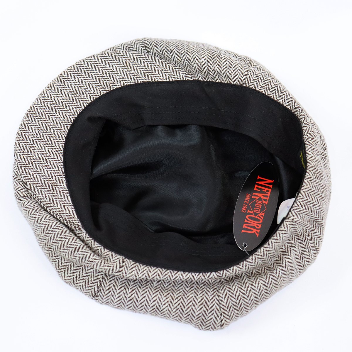 NewYork Hat ( New York Hat ) Herringbone Casquette / "в елочку" Casquette не использовался товар size L