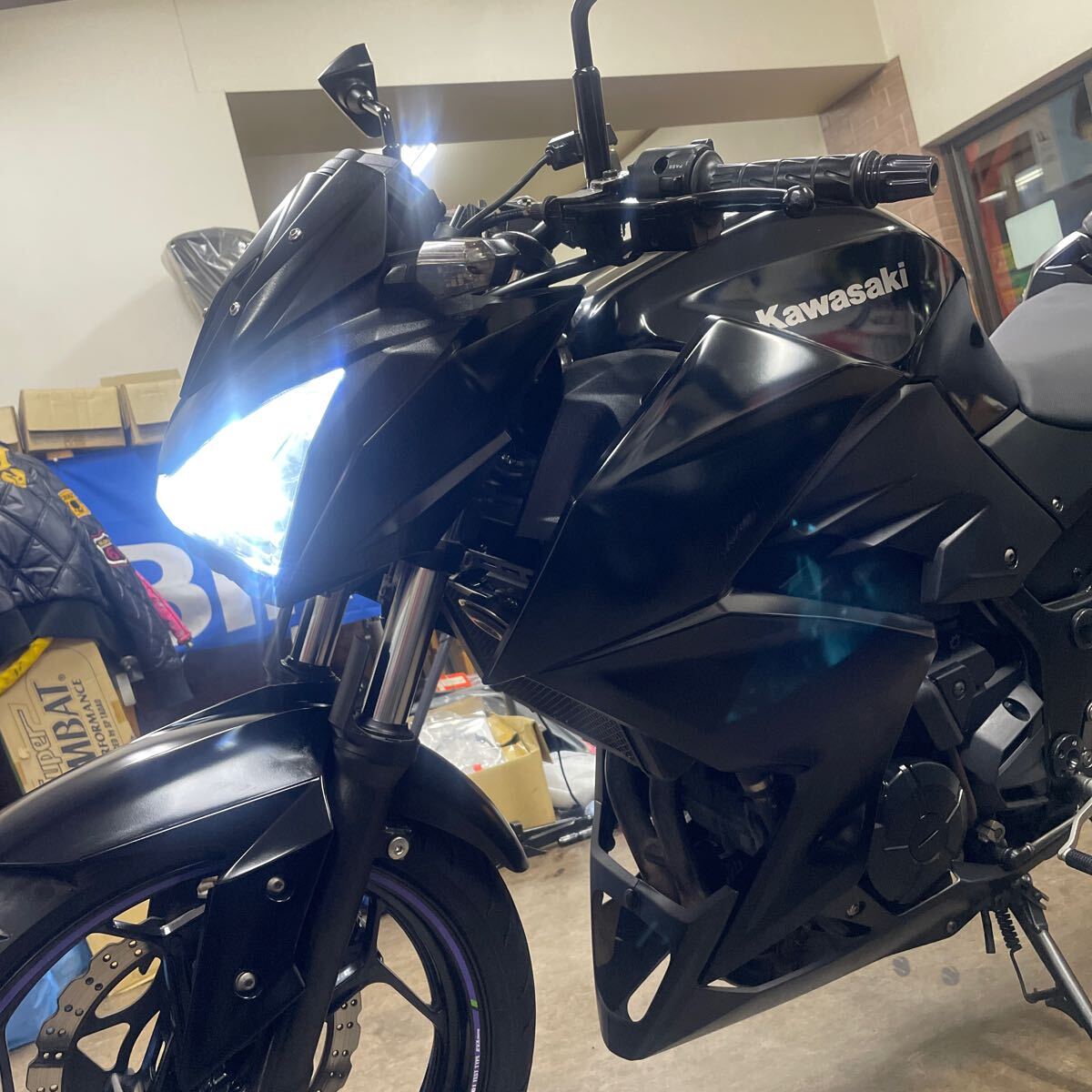 カスタム総額20万円OVER★エンジン快調です★ Z250                  検索 Z ニンジャ ニンジャ250 ニンジャ250Rの画像8