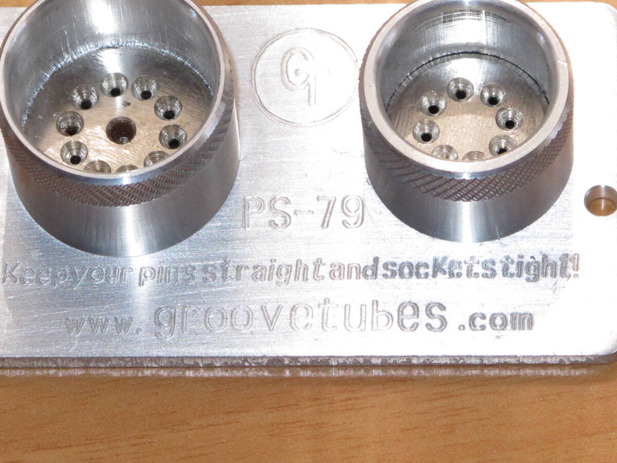 真空管ピン矯正器 Tube pin straightner 7ピン and 9ピン用 groovetubes PS-79_画像2