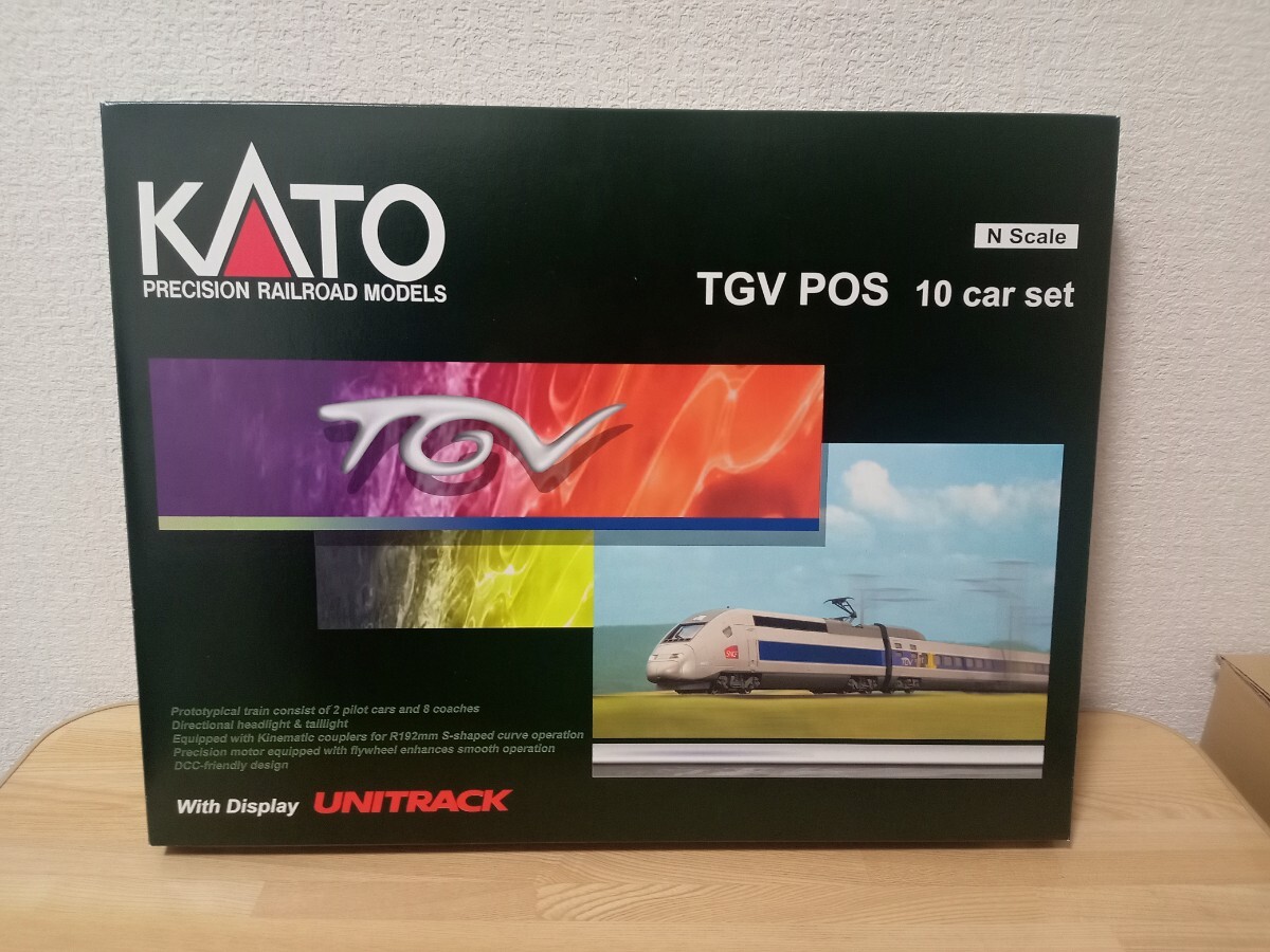 KATO TGV POS 10両セット K10914-1 ICE railjet ave eurostar talgo nightjet IC2000 PP自強号 intercity hst Pendolino duplex 共演に！の画像1