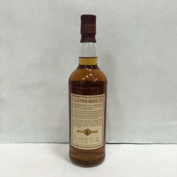 O120 GLENMORANGIE グレンモーレンジ シングルバレル ヴィンテージ 1972 ウイスキー 750ml 46% ハイランドモルト スコッチ S2-1057171_画像5