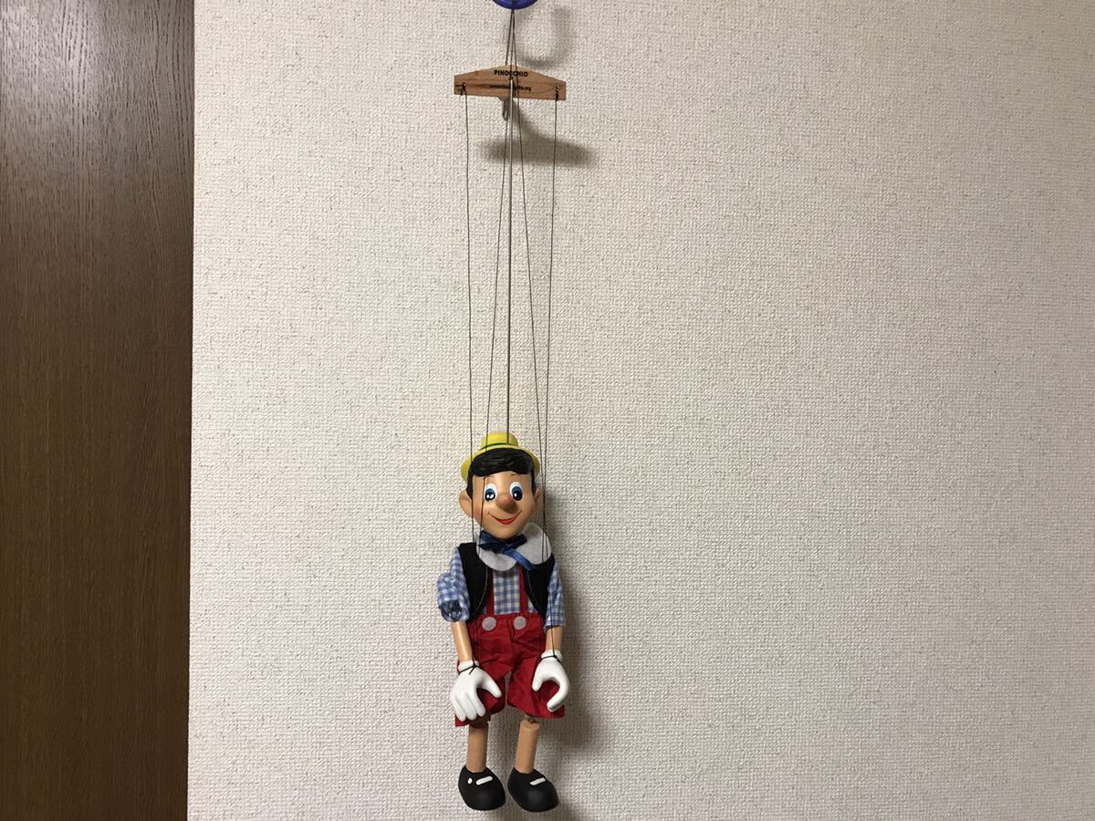 【未使用】イタリア購入 ピノキオ パペット マリオネット 操り人形_画像7