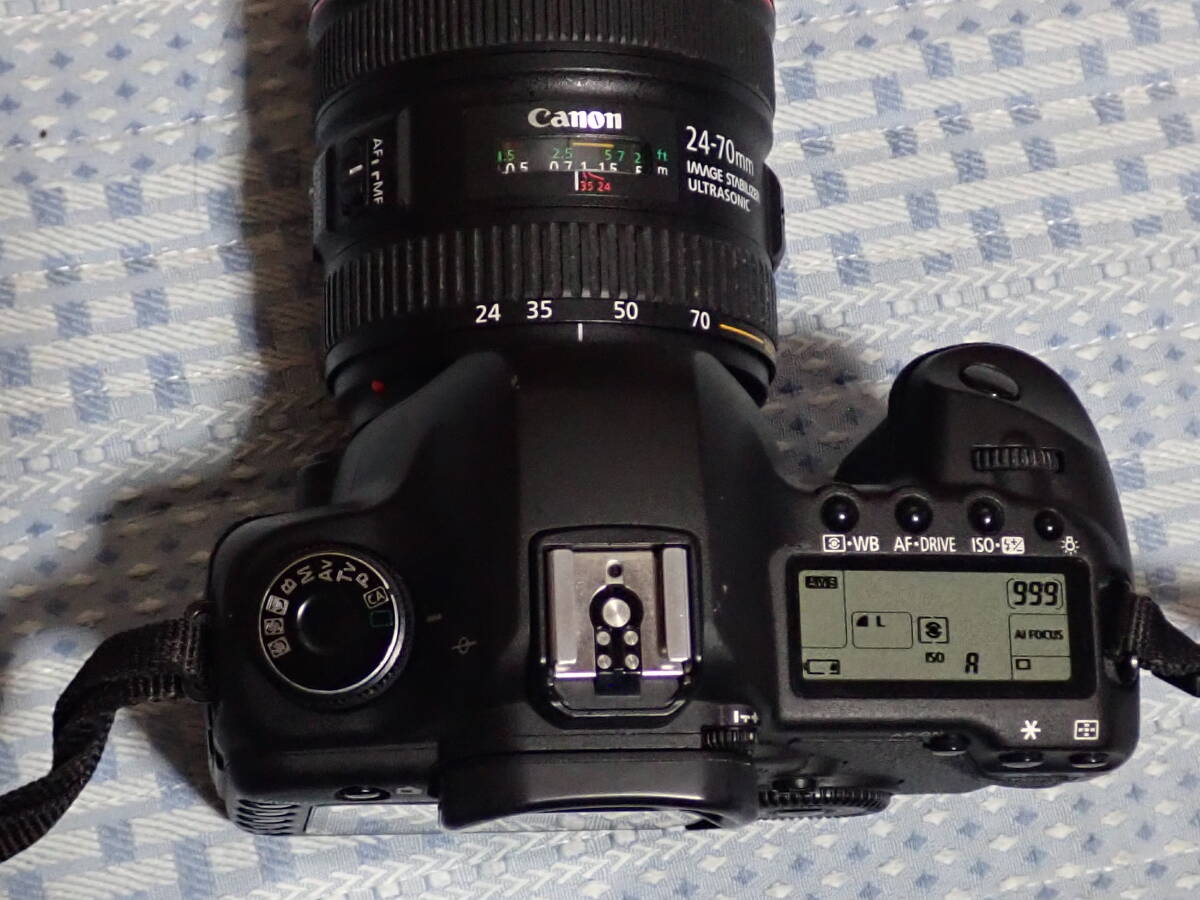 Canon キャノン EOS 5D Mark II デジタル一眼レフカメラ EF 24-70mm F4L IS USM レンズ_画像4