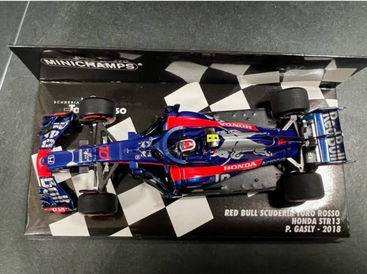 ミニチャンプス pma 417180010 トロロッソホンダ STR13 ピエール・ガスリー 2018 minichamps 1/43の画像3