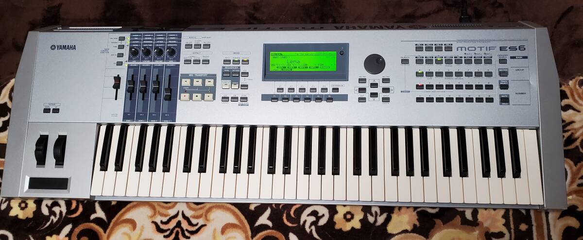 Yahoo!オークション - Yamaha MOTIF ES6 シンセサイザー ソフト Yahoo!オークション - Yamaha MOTIF ES6 シンセサイザー ソフト