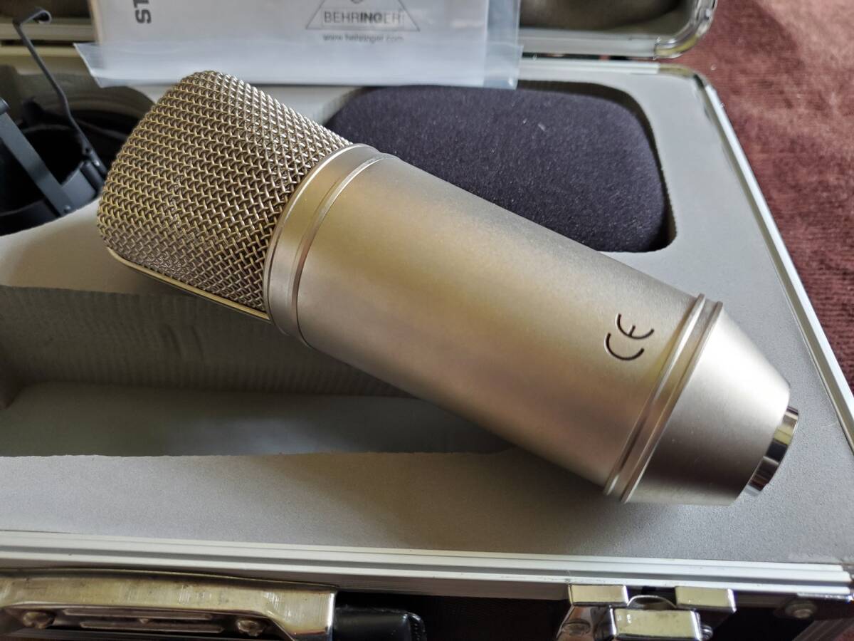 Behringer ベリンガー B-1 コンデンサーマイク Single Diaphragm Condenser Microphone ほぼ未使用の画像3