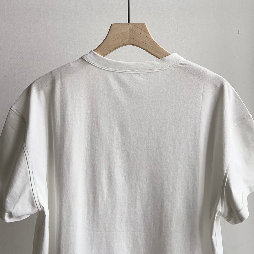 ブルネロクチネリ　BRUNELLO CUCINELLI レディース　Tシャツ　ポケット　半袖　新品　シンプル　S-L　サイズ選択可能　b93_画像5