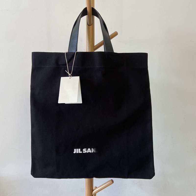 JIL SANDER Jil Sander man and woman use tote bag handbag canvas canvas b577