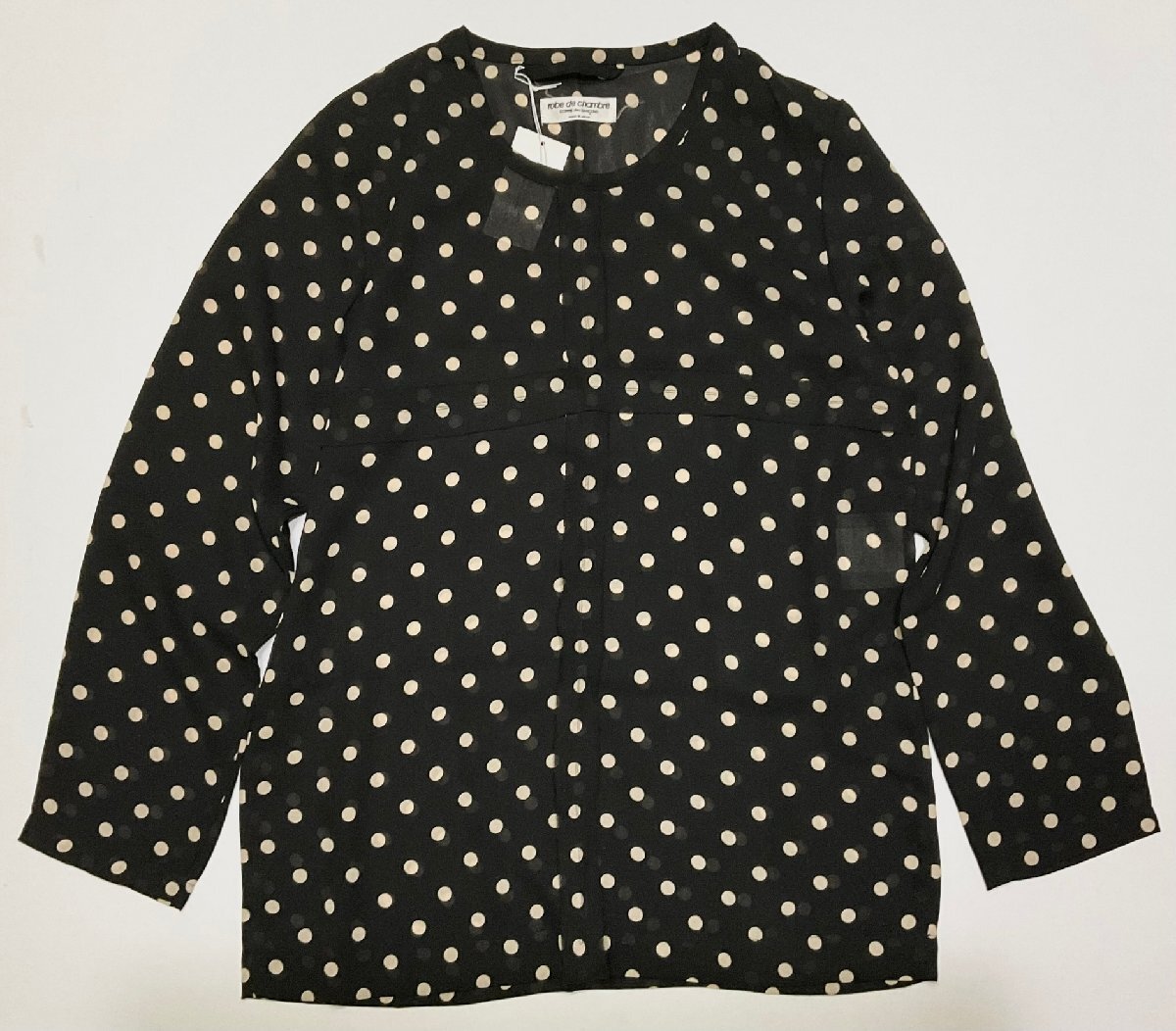 135A robe de chambre ギャルソン COMME des GARCONS ドット柄【中古】_画像1