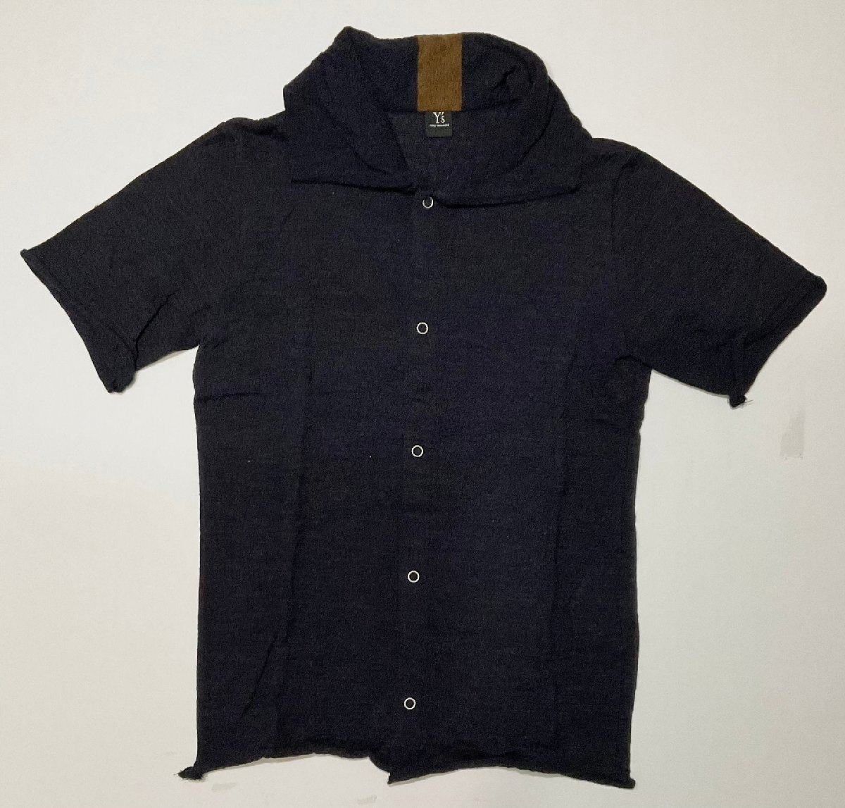 135A Y's ワイズ YOHJI YAMAMOTO ヨウジヤマモト 半袖【中古】_画像1