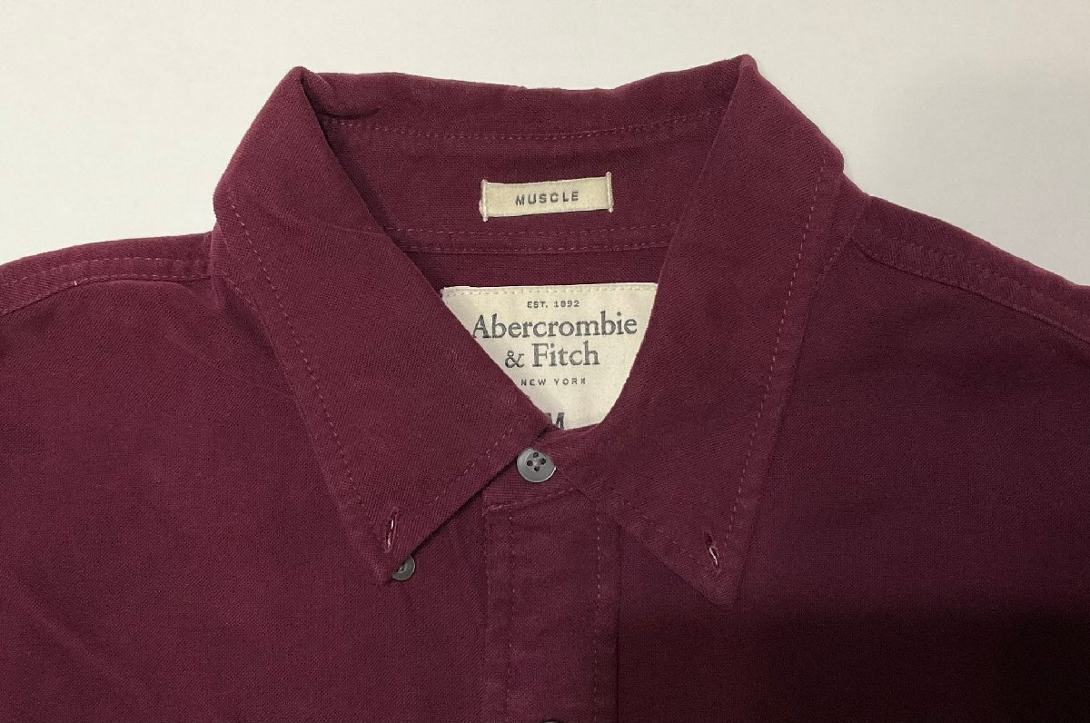 129A Abercrombie&Fitch アバクロ シャツ トップス【中古】_画像3