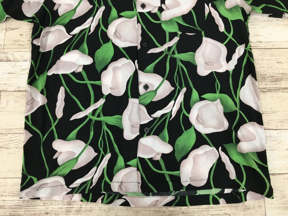 128AH Supreme Lily Rayon Shirt シュプリーム シャツ【中古】の画像5