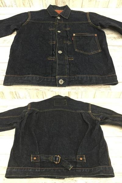 129B EVIS NO.2 1213 1st 大戦モデル DENIM JACKET エヴィス デニムジャケット【中古】の画像5