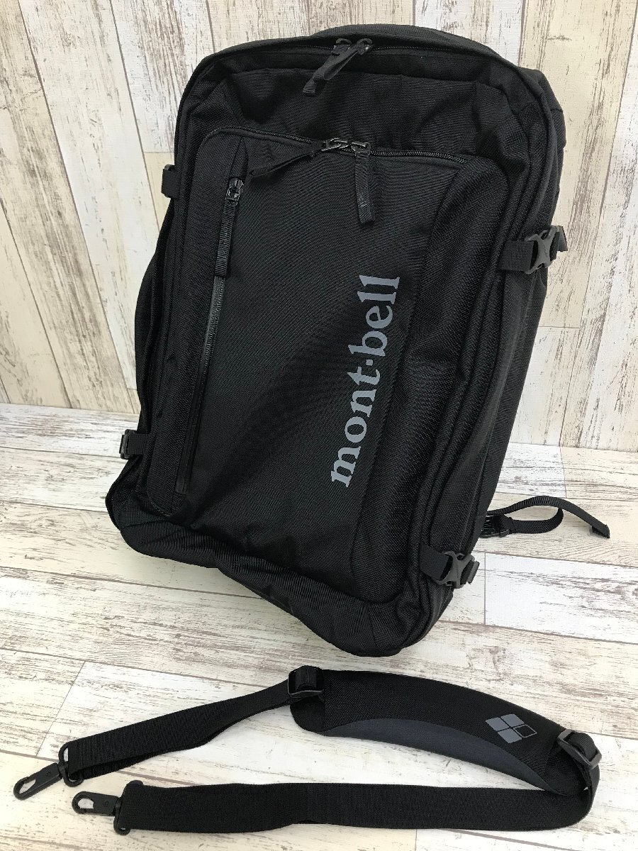 145B mont-bell 411542401 モンベル BAG バッグ 3WAY【中古】の画像1