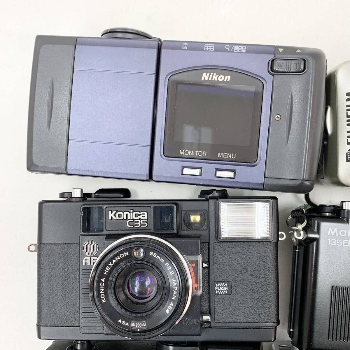 FN11975V【1000円スタート!!】Nikon Konica PENTAX OLYMPUS 一眼レフ デジタルカメラ フィルムカメラ ビデオカメラ【まとめ売り】_画像2