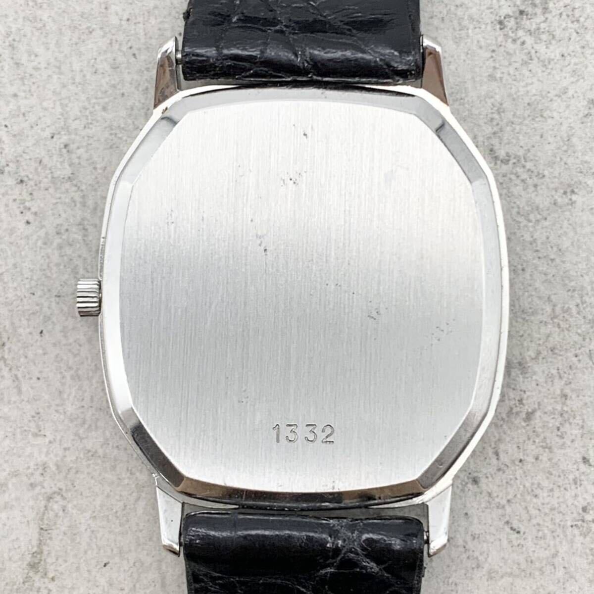 FN11995P【電池交換済み】OMEGA オメガ De Ville デビル QUARTZ クォーツ メンズ レディース 腕時計 【ジャンク】の画像5