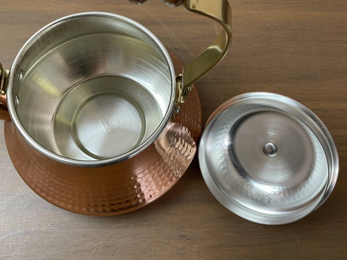 Simamoto copper made kettle 1.6...