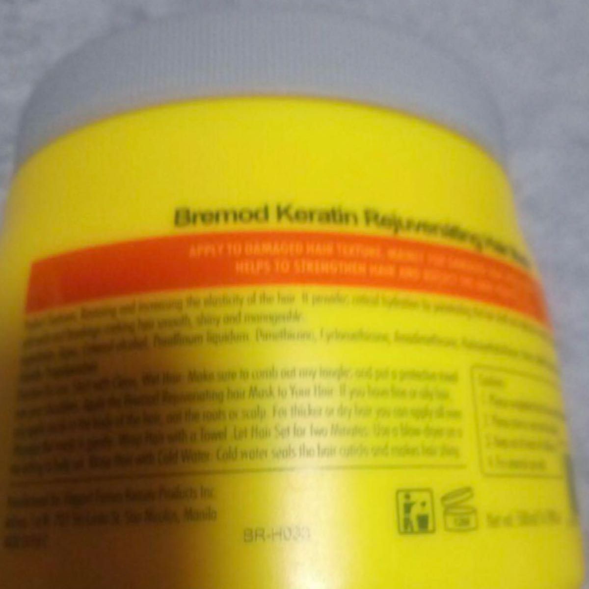 bremod keratin rejuvenating hair mask