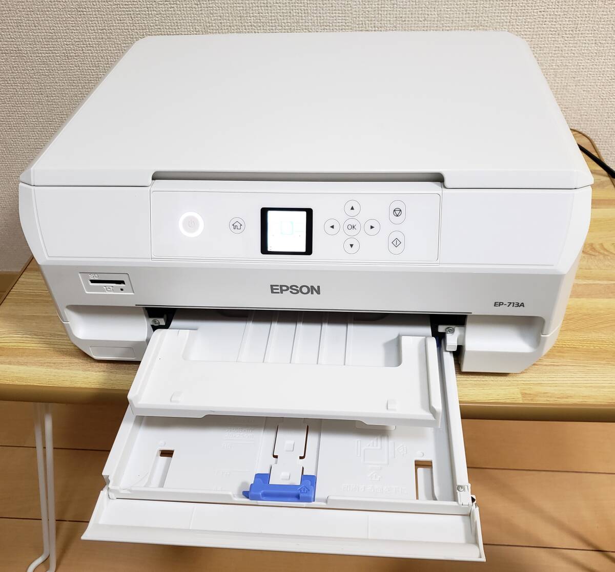 EPSON エプソン ★EP-713A インクジェット複合機 プリンター 通電確認 ジャンク_画像2